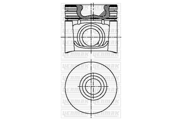 Piston (STD)  NÜRAL 87-71797-STD