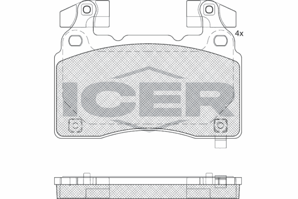 Fren Disk Balata Ön Cadillac CTS (2014->)  AYD 60935A