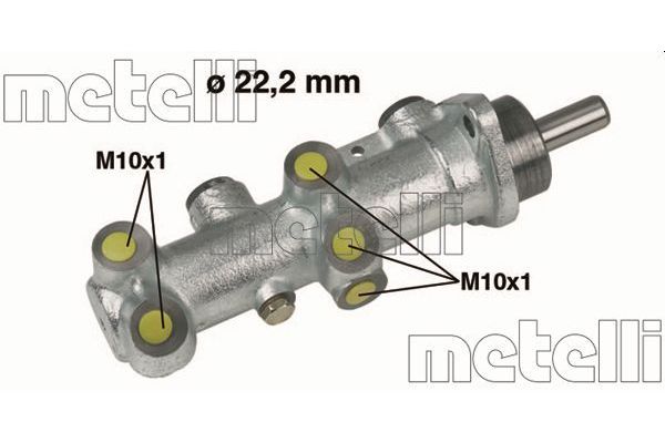 Fren Ana Merkez  Fiat Ducato P.Van, Yüksek Tavan (03.1994->)  METELLI 05-0241
