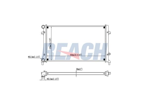Su Radyatörü  ORİS 1221-4811D