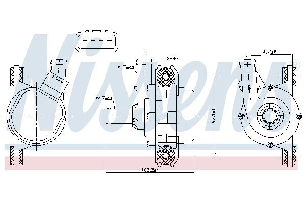 Devirdaim Su Pompası  Lexus UX (ZA10)(2018->)  MGA 65646