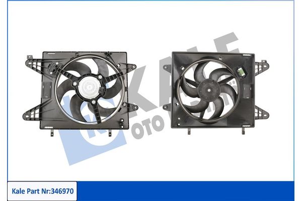 Radyatör Fan ve Motoru  MGA 83515