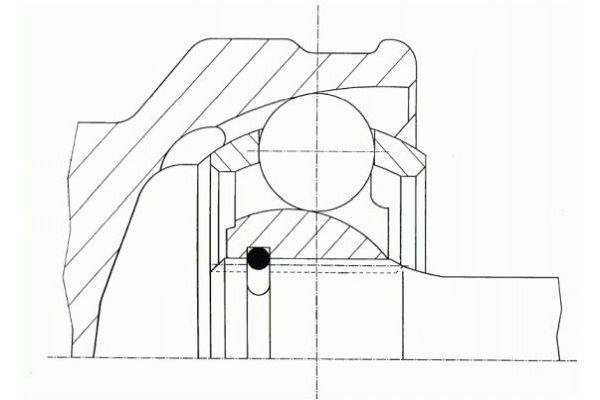 Aks Kafası Ön Dış Sağ veya Sol GKN 304729