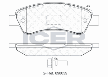 Fren Disk Balata Arka EUROREPAR 1617265080  1617265080 1611140880 16 111 408 80 16 172 650 80 425360 4253.60 425469 4254.69 6001073129 60 01 073 129 71770028 7 177 002 8 71773149 7 177 314 9 77364016 7 736 401 6 77369087 7 736 908 7 1611457480 16 114 574 80 1673603380 425359 4253.59 E172302 8660004476 86 60 004 476 8671016690 86 71 016 690
