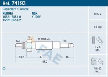 Isıtma Bujisi  KRAFTVOLL 05030150  1522165513 0100800043