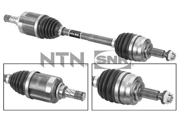 Aks Komple Ön Sol Renault Captur II (01.2020->)  SNR DK55.250