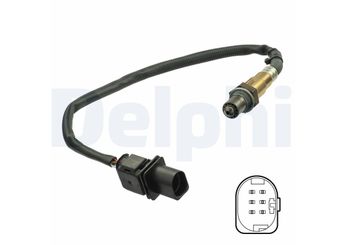 Oksijen (Lambda) Sensörü  DELPHI ES21212-12B1  55566184 555661845855380 5855380