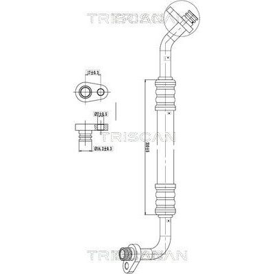 Klima Hortumu  Peugeot 307 CC Cabrio-Coupe (S2)(07.2005->)  PSA ORJINAL 647738