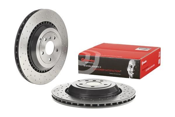 Fren Disk Ayna Arka Sağ ve Sol Mercedes R -Serisi (BM 251)(09.2005->)  BREMBO 09.C660.11