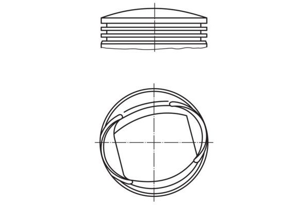 Piston (80.97MM-1.00)  NÜRAL 87-70818-100