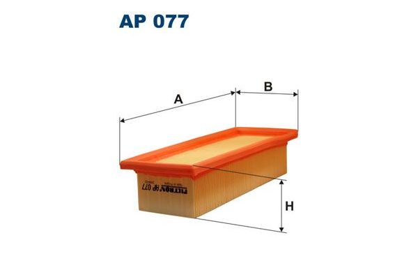 Hava Filtresi  Fiat Punto (176) 3/5 Kapı (09.1993->)  FILTRON AP 077
