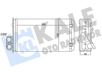 Kalorifer Radyatörü  MGA 81305  644877 644858 6448.58 644859 6448.59 644874 6448.74 6448.77 6464C8 6464.C8