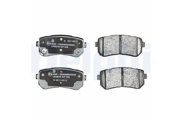 Fren Disk Balata Arka Hyundai Tucson (TL)(09.2015->)  DELPHI LP3576