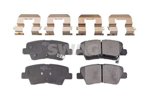 Fren Disk Balata Arka Hyundai i10 (IA)(10.2013->)  SWAG 33 10 6558
