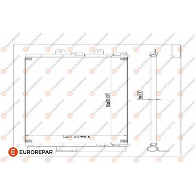 Klima Radyatörü  Fiat Punto (188) 3/5 Kapı (06.2003->)  EUROREPAR 1609636680