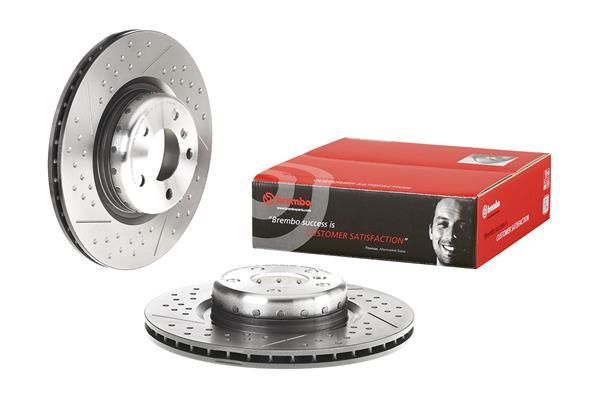 Fren Disk Ayna Arka Sağ ve Sol BMW 1 Serisi 5 Kapı (F20)(03.2015->)  BREMBO 09.C400.13