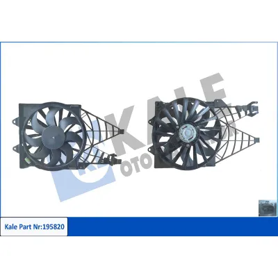 Radyatör Fan ve Motoru  Fiat Linea (110)(2007->)  MGA 83296