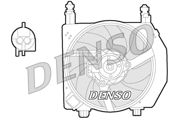 Radyatör Fan ve Motoru  EUROCRAFT EU F24153-013