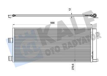 Klima Radyatörü  KALE 382580  39059785