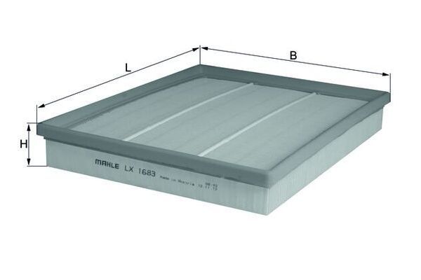 Hava Filtresi  Opel Astra G 4/5 Kapı (1998->)  MAHLE LX 1683