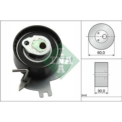 Triger Gergi Rulmanı  Opel Zafira Life (2019->)  INA 531 0885 10