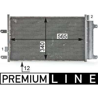 Klima Radyatörü  MAHLE AC 808 000P