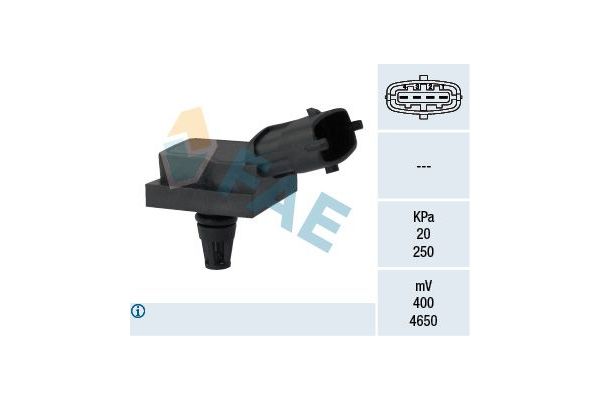 MAP Sensörü  Nissan Micra (K12E)(11.2002->)  HELLUX HLS8114