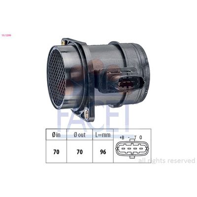 Hava Debimetresi  Fiat Linea (110)(2007->)  FACET 10.1299