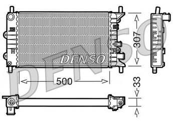 Su Radyatörü  DENSO DRM10024  DRM10024 6562897 92AB8005CB