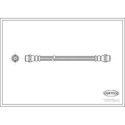 Fren Hortumu Arka Sağ veya Sol MGA 511319