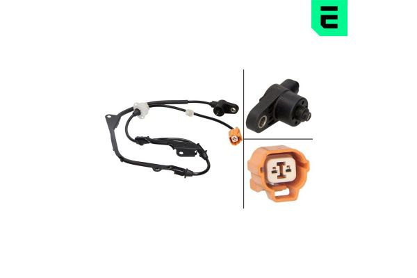 Abs Sensörü Ön Sol Honda Accord Coupe (CG2/4)(06.1998->)  OPTIMAL 06-S343