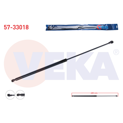 Motor Kaput Amortisörü Sağ Peugeot 306 Cabriolet (S2)(04.1997->)  VEKA 57-33018