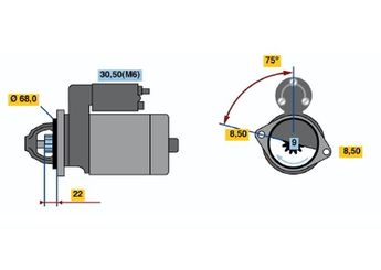 Marş Dinamosu  MAGNETI MARELLI 359001400110  1107402