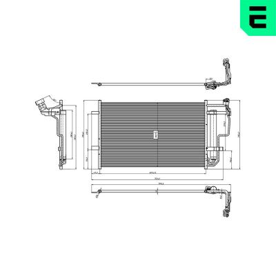 Klima Radyatörü  Mazda 3 Sedan (BL)(04.2009->)  ERA 667409