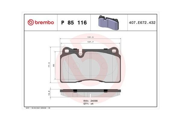 Fren Disk Balata Ön Audi TT Coupe/Roadster (8J3/8J9)(09.2006->)  MAGNETI MARELLI 363700485116