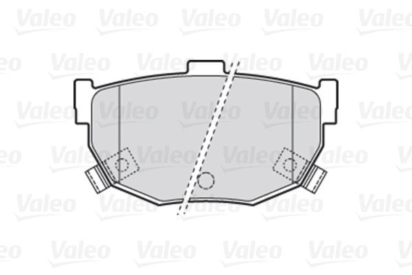 Fren Disk Balata Arka Hyundai Lantra Sedan (RD)(1996->)  VALEO 301817