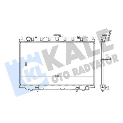 Su Radyatörü  KALE 348405