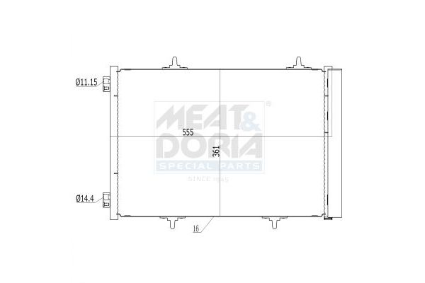 Klima Radyatörü  Opel Crossland X (2017->) / Crossland (2021->)  FEBI BILSTEIN 1004175