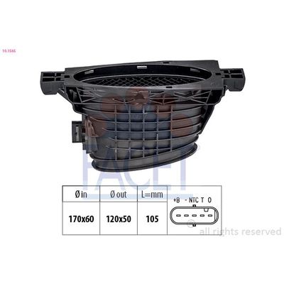 Hava Debimetresi  Mercedes GLE -Serisi Coupe (BM 292)(03.2015->)  MAGNETI MARELLI 259003455400