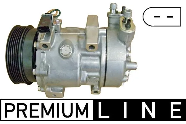 Klima Kompresörü  Ford Galaxy (VY)(2000->)  MAHLE ACP 1281 000P