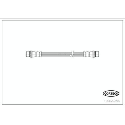 Fren Hortumu Arka Sağ veya Sol SWAPP 40086