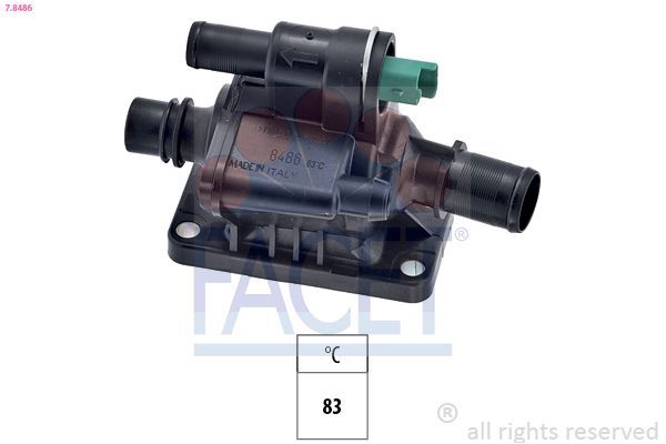 Termostat  Peugeot 207 (05.2006->)  FROW 254.1405.001