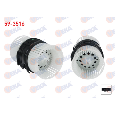 Kalorifer Motoru  VEKA 59-3516