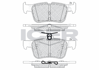 Fren Disk Balata Arka FORD ORJINAL KTJ1GC2M007AB  KTJ1GC2M007AB 2110582 2 110 582 2465422 2 465 422 2494035 2 494 035 5333798 5341206 DG9C2M007DB DG9C2M007GA KTLX612M007BEA KTLX61-2M007-BEA MEDG9J2M007HA MEDG9J-2M007-HA MEK1GJ2M008AA MEK1GJ-2M008-AA 2211284 2379248 2433333 2454300 5302023 DG9C2M007CB KTJ1GC2M007AA KTJ1GC2M007AC KTLX612M007AEB