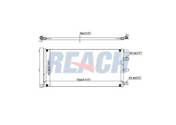 Klima Radyatörü  BOSCH 1 986 AD2 396  2006299 GK2119710AA GK219710AA