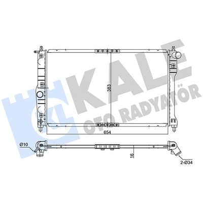 Su Radyatörü  KALE 348205