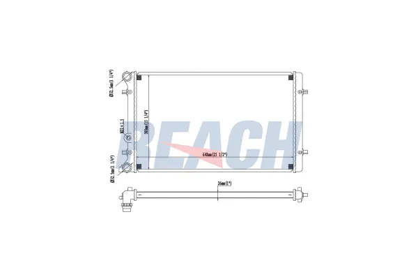 Su Radyatörü  ORİS BFI046016