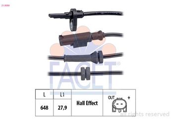 Abs Sensörü Ön Sağ veya Sol ZEGEN ZAS1099  1229098 1229099 1238399 1247506 13381153 13381328 13381329 52012826 55700425 55700426 55701387 55703974 6235742 6235747 6235748 93189275 93191478 13 381 328 131633 12 29 098 62 35 747 93189276