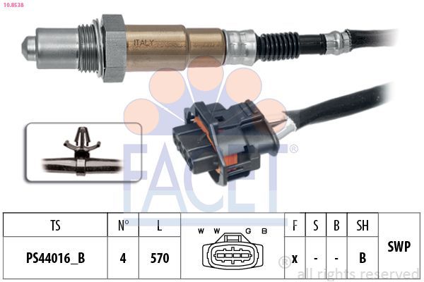 Oksijen (Lambda) Sensörü  Opel Astra H S.Wagon (2004->)  OPEL ORJINAL 55560617