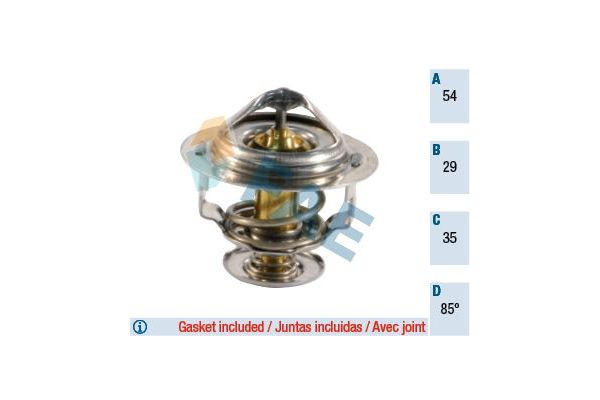 Termostat  Kia Carens (UN)(2007->)  FAE 5303885